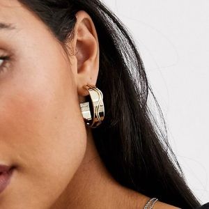 & Other Stories gold hoops